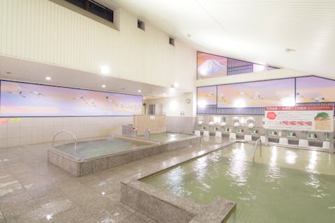 【最大600円割引】湯快のゆ 門真店 入館＋レンタルタオル＋お食事券1,000円分 ※2025/2～