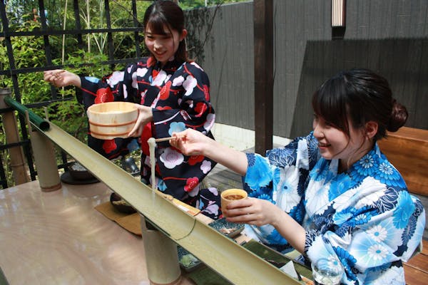 おふろcafé 白寿の湯 流しそうめんプラン（入館料＋タオルセット＋館内