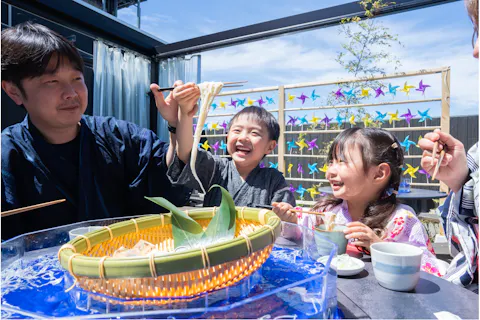 おふろcafé白寿の湯　流しそうめん＆うどんプラン