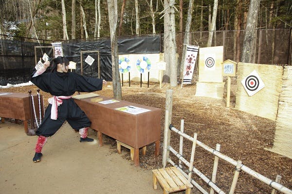 200円割引】忍野しのびの里 入園フリーパス（忍者ショー観覧・からくり