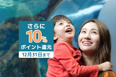 超特割！【さらに10%ポイント還元】新江ノ島水族館 前売り入場チケット