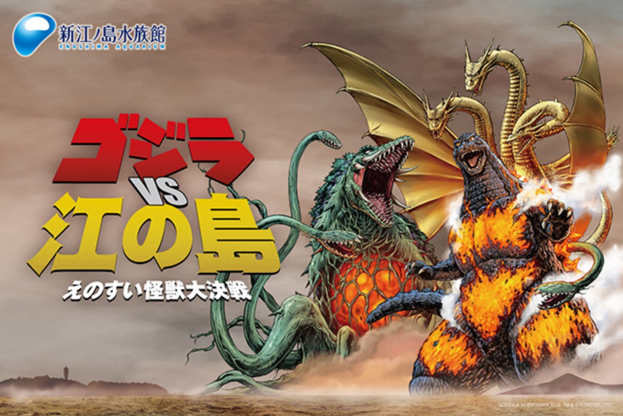 新江ノ島水族館限定ソフビ ゴジラ CCPミドルサイズシリーズ｜アソビュー！