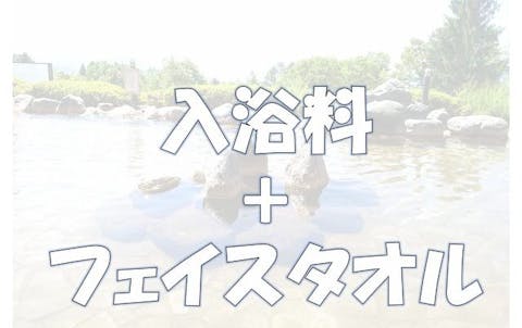 【100円割引】甲斐大泉温泉 パノラマの湯　日帰り入浴＋販売フェイスタオル