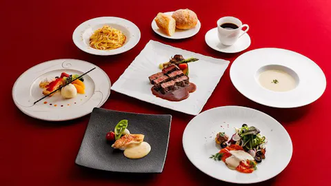 【嬬恋プリンスホテル（ホテルレストラン）】ディナーコース 嬬恋ディナー※利用方法の確認必須