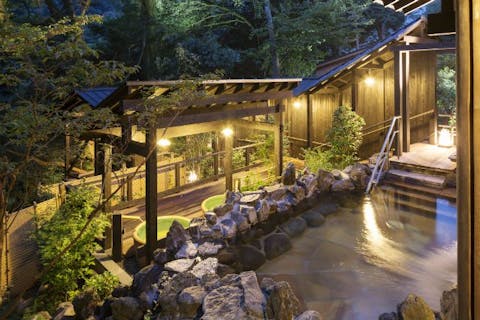 超特割！【最大100円割引】古民家風の佇まいに里山風趣を感じる「箱根湯寮」