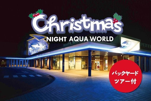 12月20日・24日クリスマスナイト バックヤードツアー付チケット※小学生未満 参加不可