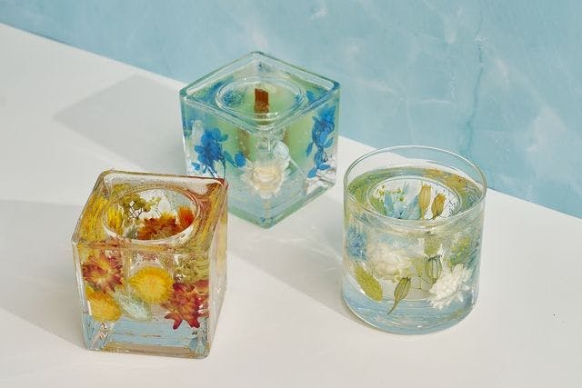 【入園料20％OFF】ジェルキャンドル作り体験＋前売り入園チケット