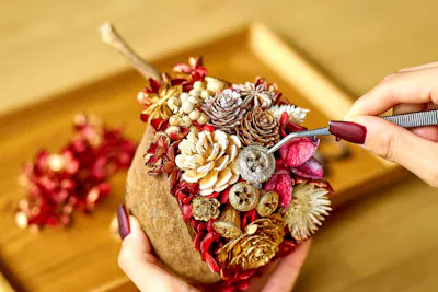 入園料20％OFF】冬の贈りもの しあわせを呼ぶブッダナッツ作り体験＋