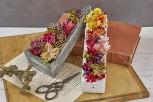 入園料20％OFF】森の宝物フラワーボックス作り体験＋前売り入園券