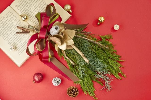 【入園料20％OFF】クリスマススワッグ作り体験＋前売り入園券