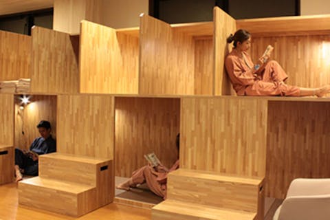 【土日祝・最大100円割引】天然温泉 ロテン・ガーデン　入館チケット（タオルなし）