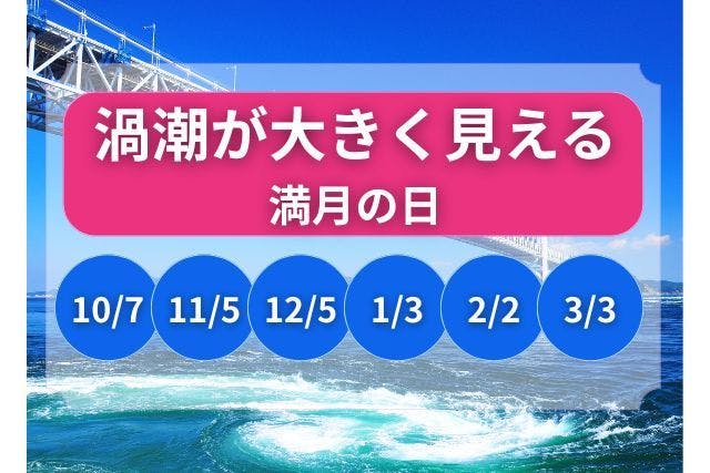 【満月の日】(先着50名様限定)渦の道＆大鳴門橋架橋記念館エディ 共通入館券＋限定ノベルティ