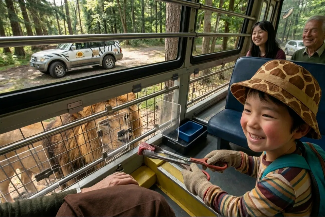 群馬サファリパーク 入園チケット 