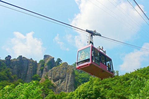 寒霞渓ロープウェイ　往復券