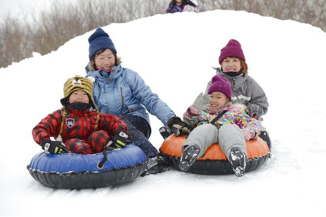 130スキー❤️スノボ❤️雪遊び❤️セット 日本製 パンダスノーボード シンプルなベルトタイプ そり 雪遊び