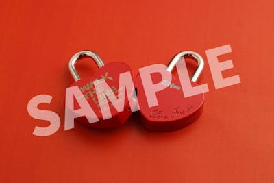 □特典付入場券＋限定デザイン オリジナルハートロック・赤｜アソビュー！