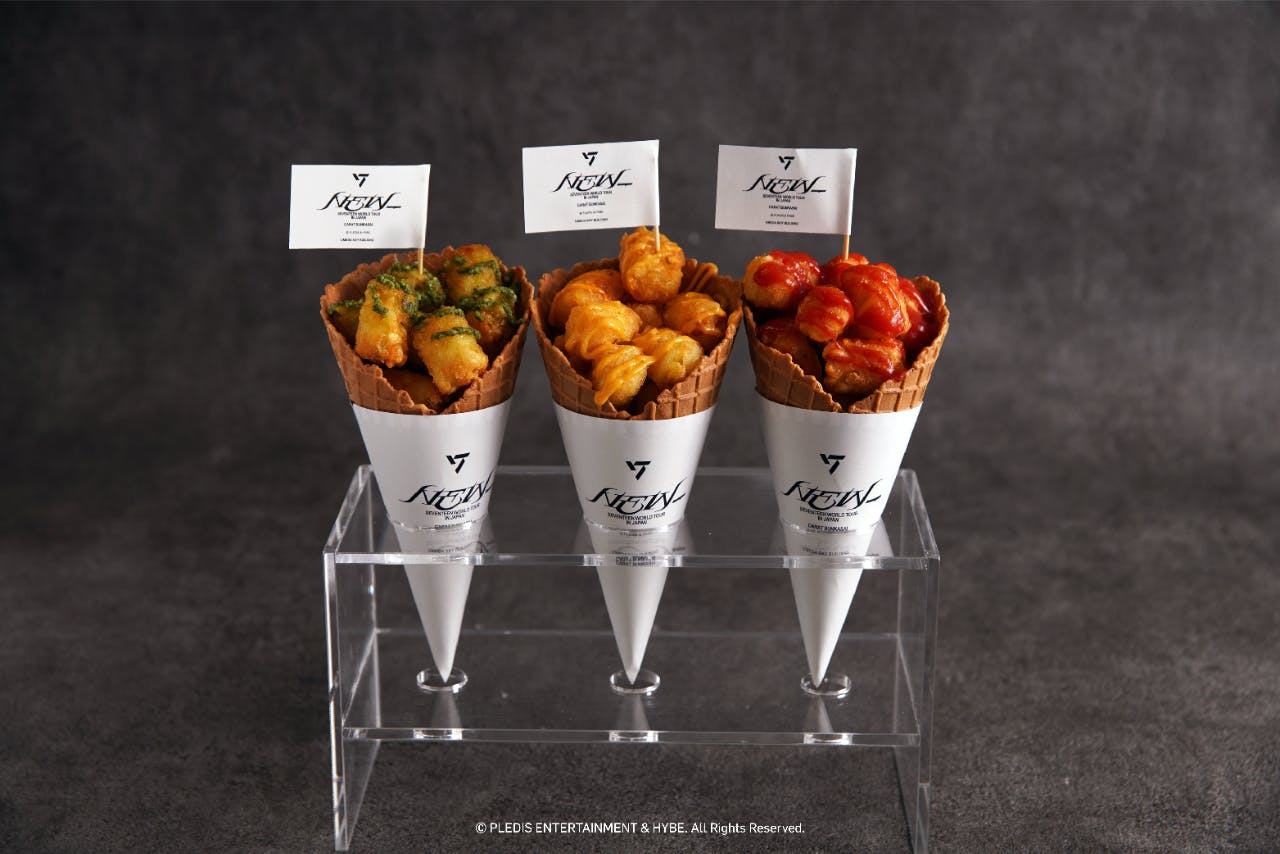 Xmasポテトパレード引換券・購入特典有り】 ※受付は1階「チュロスと