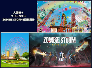 サマーランド　フリーパス　入園無料券　3枚セット 東京サマーランド 1Dayパス 入場チケット 屋内プール＋遊園地（東京都