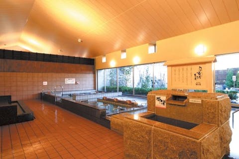 【最大13％割引】天然温泉 虹の湯 二色の浜店　前売りクーポン（入浴＋タオルセット＋焼き芋）