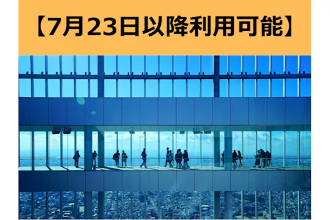 【7月23日以降利用可能】ハルカス300（展望台）WEB前売券