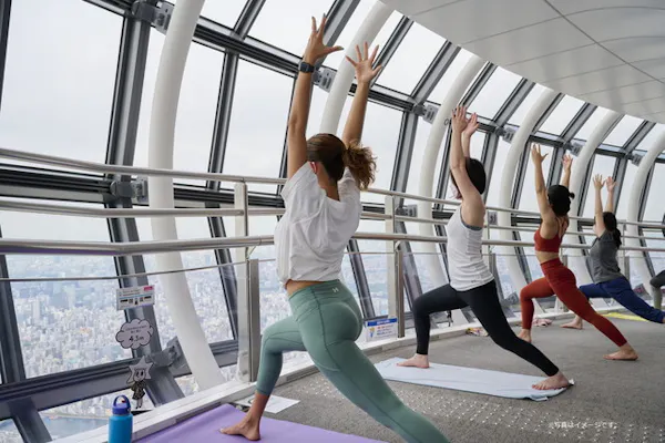 定期ヨガレッスン Skytree Yoga 入場券 アソビュー