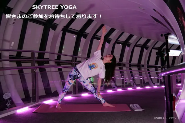 定期ヨガレッスン Skytree Yoga 入場券 アソビュー