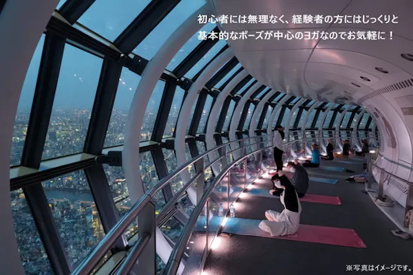 定期ヨガレッスン Skytree Yoga 入場券 アソビュー