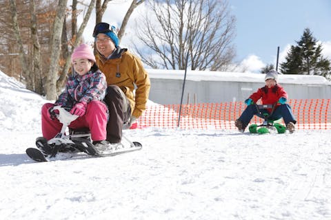 ポタスノーランド　入場券（プラスチックそり付き）