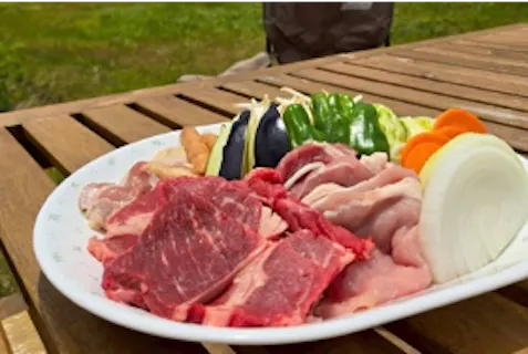 【もっと知りたい！信州体験割】白馬乗鞍温泉スキー場 ゲレンデ牧場BBQプラン