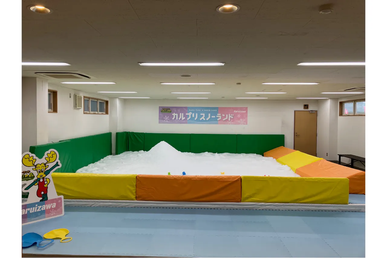 【夏に雪？！】軽井沢プリンスホテルスキー場 屋内雪遊びひろば