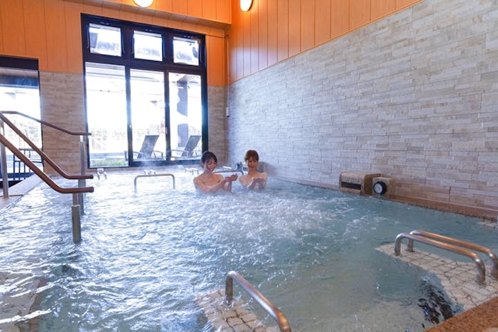 土日祝 160円割引 天然温泉湯舞音 袖ケ浦店 クーポン 入館 岩盤浴 タオルセット アソビュー