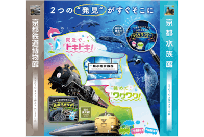 【最大390円割引】京都鉄道博物館×京都水族館 入館セット券