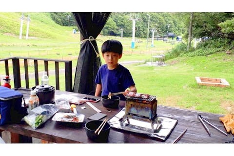 【ガゼボサイトコース（1区画8名まで）】フリーBBQ or 手ぶらBBQプラン