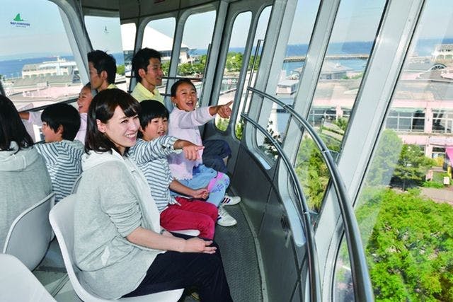 1回券】シーパラダイスタワー 3才無料 ※4才までは18才以上の保護者