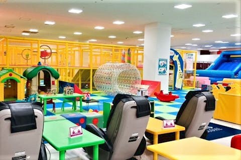 休日こども3時間遊び放題100円OFF! キッズユーエスランド 滋賀近江八幡店