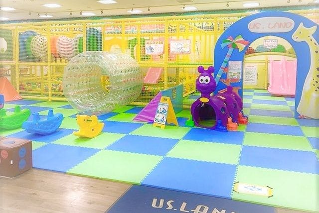 平日スクスク未就学児1日プラン200円OFF!キッズユーエスランド 福岡岡垣店
