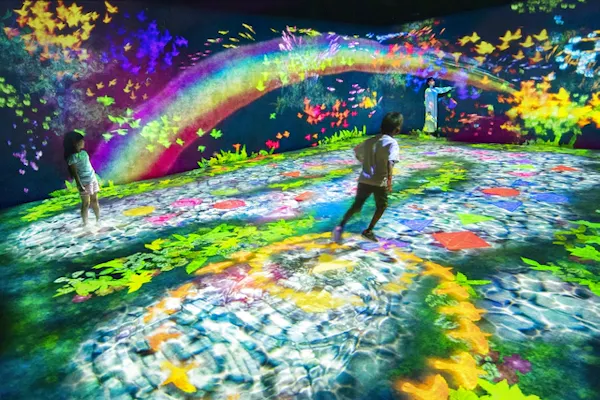 東京 お台場 チームラボボーダレス 入場時間指定の事前購入でスムーズな入場 アソビュー