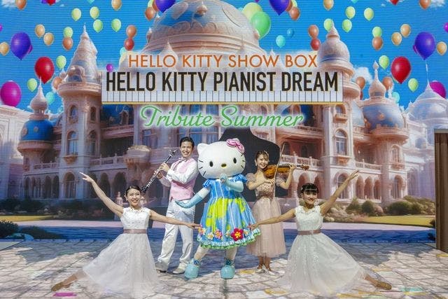 大満喫カフェタイムショー】ドリンク付き！ハローキティのショー