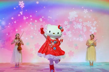 大満喫カフェタイムショー】ドリンク付き！ハローキティのショー