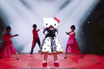 ランチタイムショー】ドリンク付き！ハローキティのショー＆世界