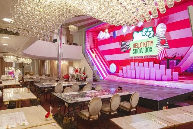 カフェタイムショー】ドリンク付き！ハローキティのショー＆世界