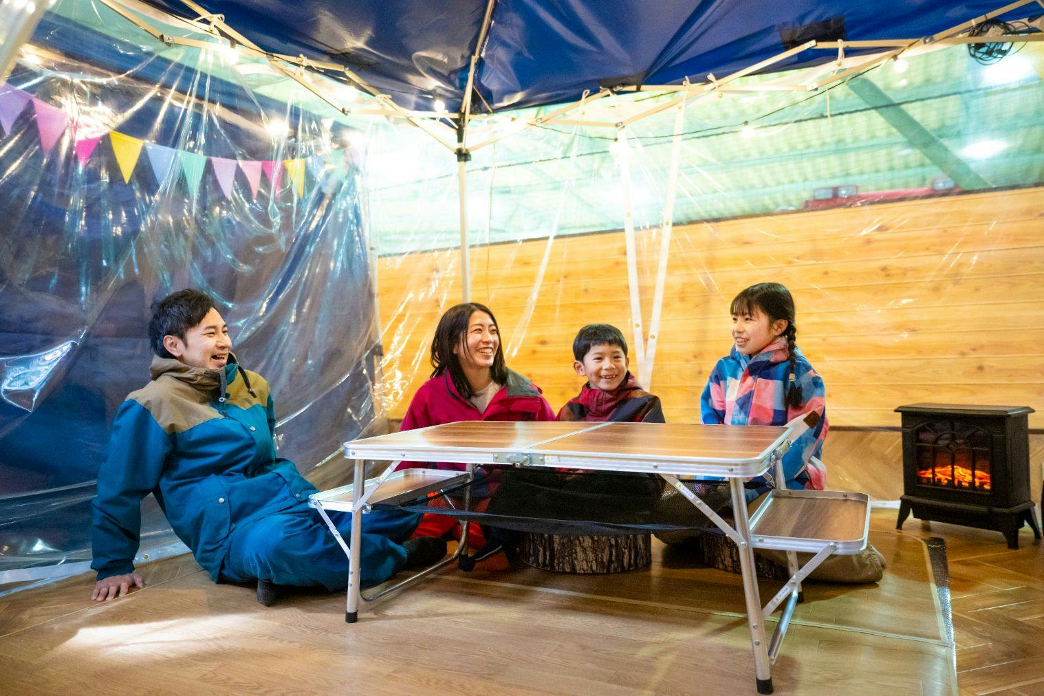 ゲレンデ有料席(キャンプシート)