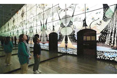 世界の影絵・きり絵・ガラス・オルゴール美術館 入館チケット