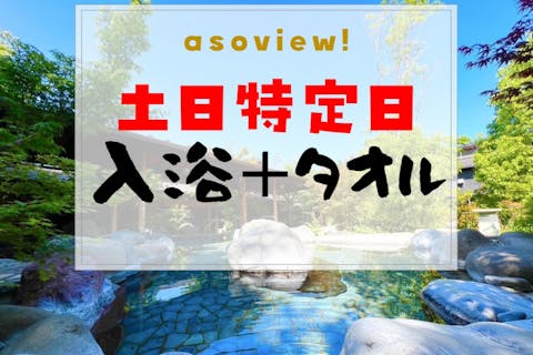 【土日祝特定日・最大11％割引】熊谷天然温泉　花湯スパリゾート　入浴チケット（入浴＋タオルセット）
