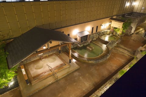 【土日祝限定】戦国由来の天然温泉 美笹のゆ 大人入浴料＋レンタルタオル、岩盤浴、食事セット他 