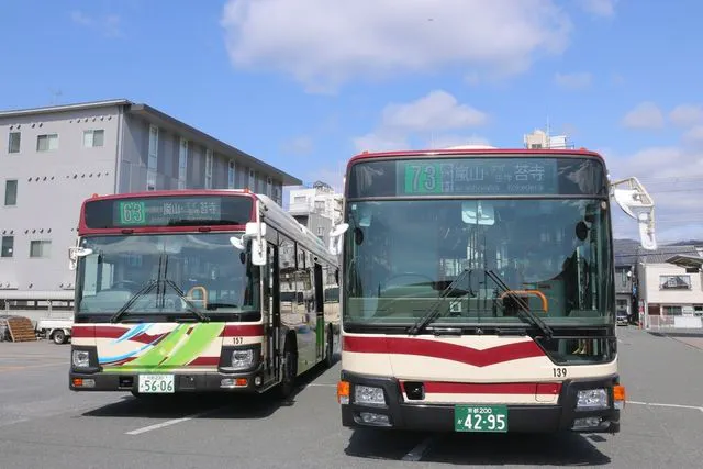京都バス乗車券（２枚）×太秦映画村１DAY入村券 セット券