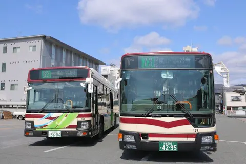 京都バス乗車券（２枚）×太秦映画村１DAY入村券 セット券