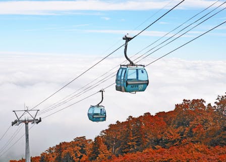 【最大37%割引】感動の風景が待っている！安比高原　安比ゴンドラ遊覧