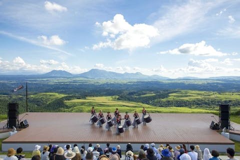 【阿蘇くじゅう・和太鼓ライブ】TAOの丘「天空の舞台」ライブ