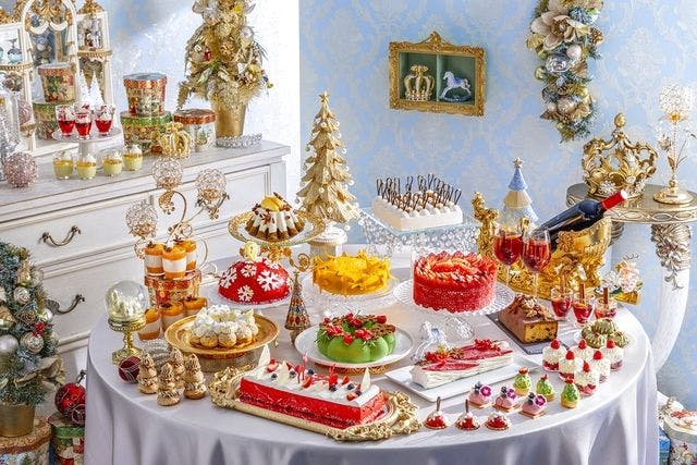 11/14～12/26【ヒルトン東京】冬スイーツビュッフェ「King＆Queenのクリスマス」